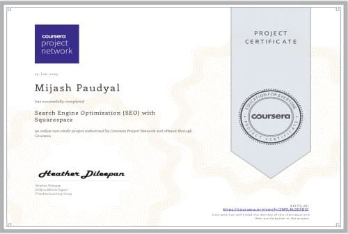 Search Engine Optimization (SEO) with Squarespace