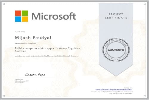 Microsoft Azure Computer Vision
