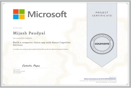 Microsoft Azure Computer Vision