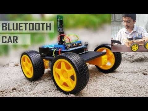 How To Make A Simple Arduino Bluetooth Controlled Car