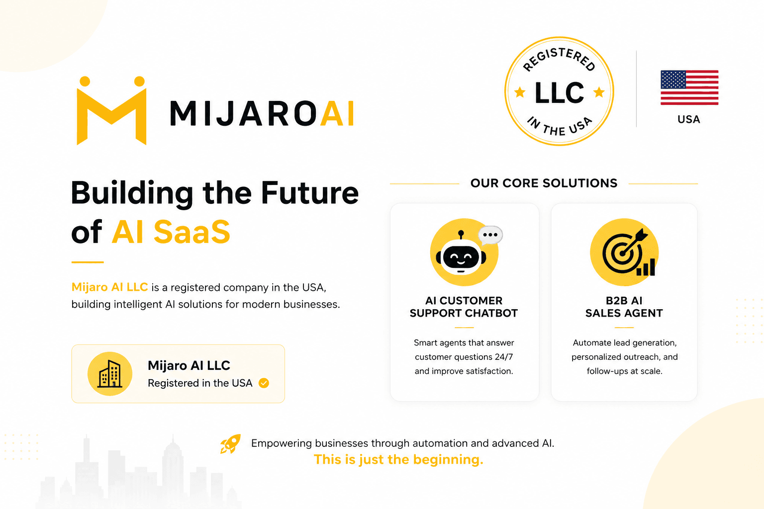 Mijaro AI LLC: Building the Future of AI SaaS