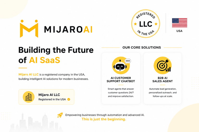 Mijaro AI LLC: Building the Future of AI SaaS
